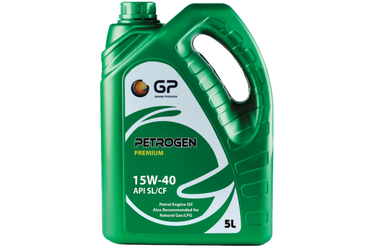 GP PREMIUM 15W40 API SL/CF PETROGEN Petrol Engine Oil